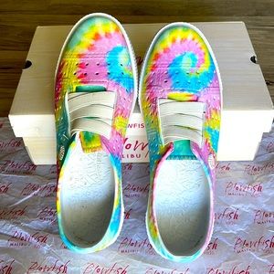 Blowfish Rioo tie dye slip-on shoes